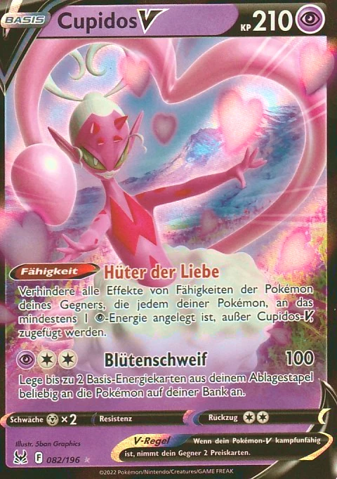 Pokemon Einzelkarte aus Verlorener Ursprung