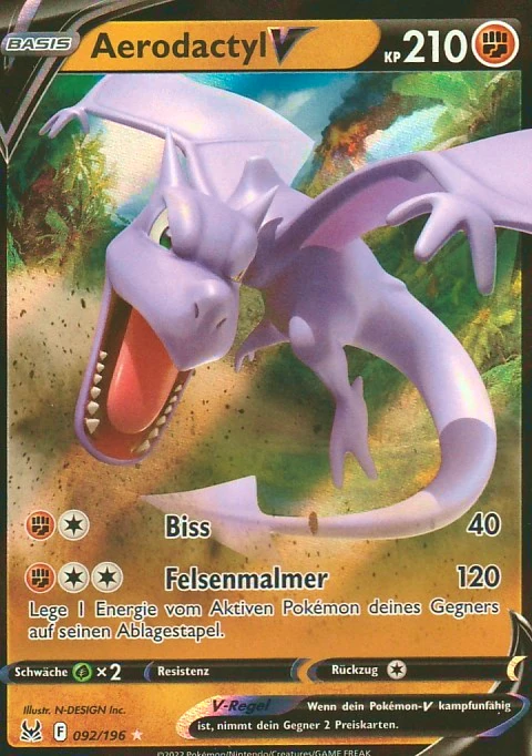 Pokemon Einzelkarte aus Verlorener Ursprung